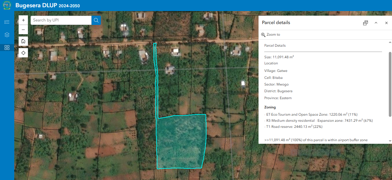 Prime Investment Land for Sale Near Bugesera International Airport