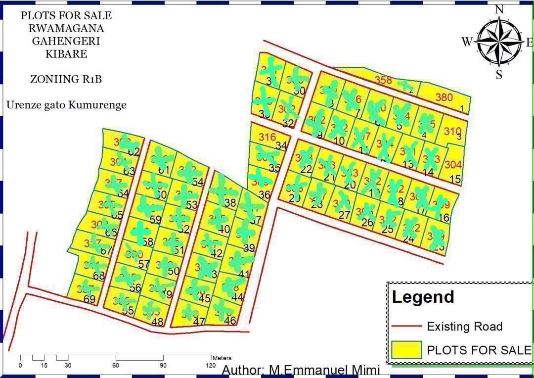 Plots for sale in Rwamagana ,Gahengeri