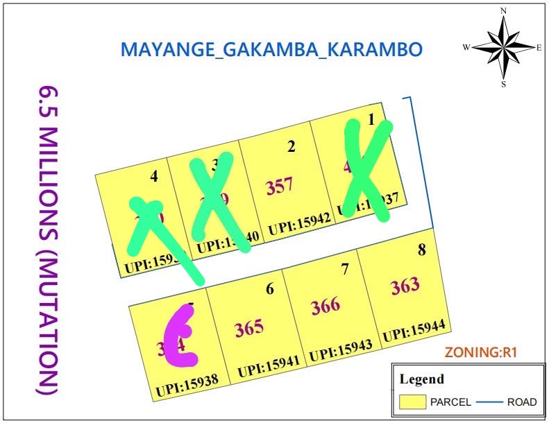 Plots for sale in Bugesera