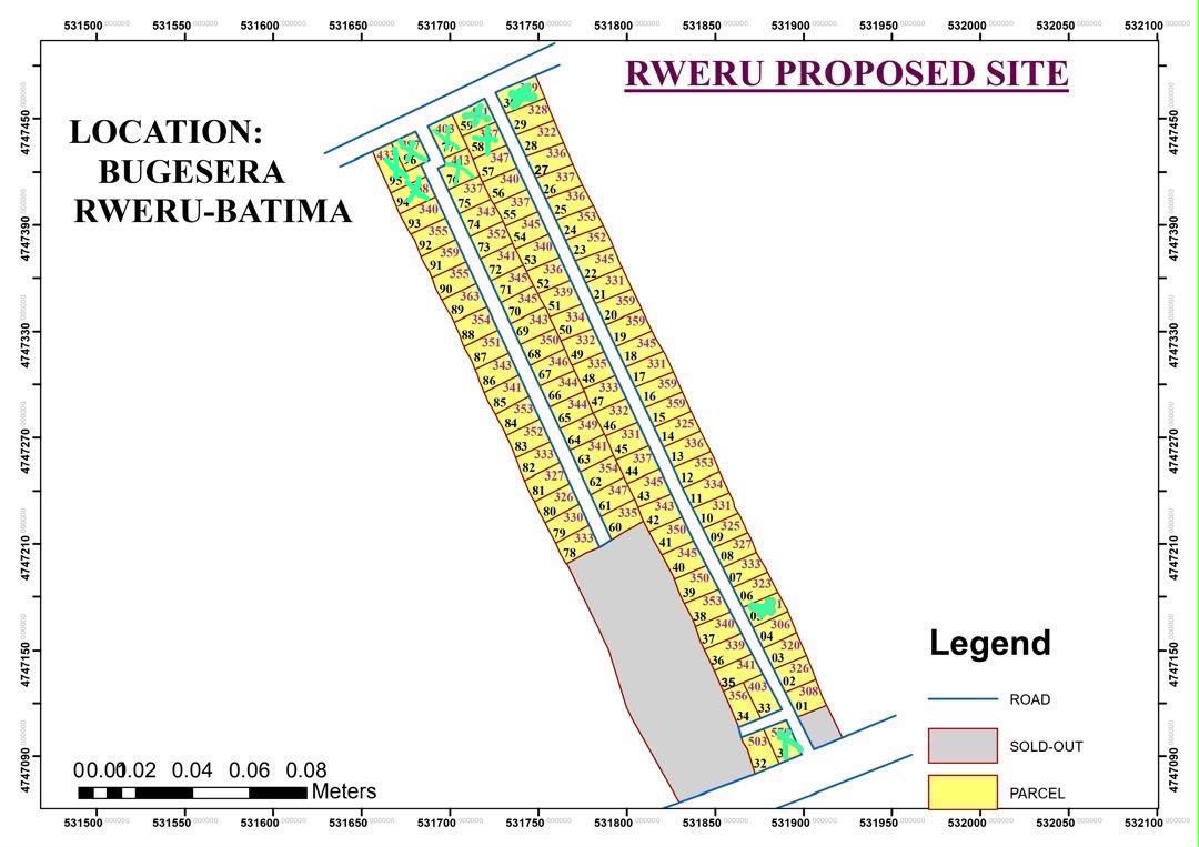 Plots for sale in Bugesera