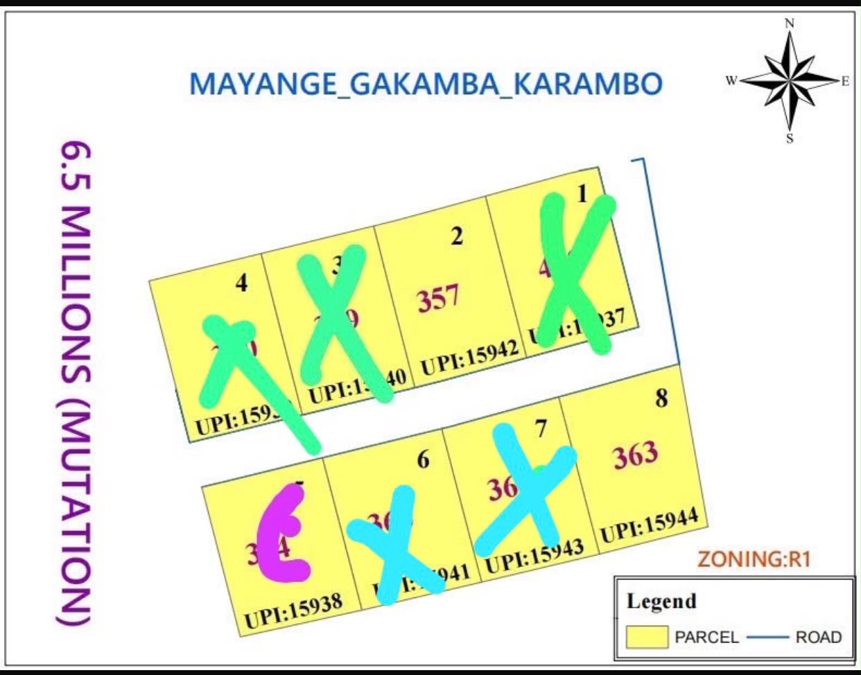 Plots for sale in Bugesera