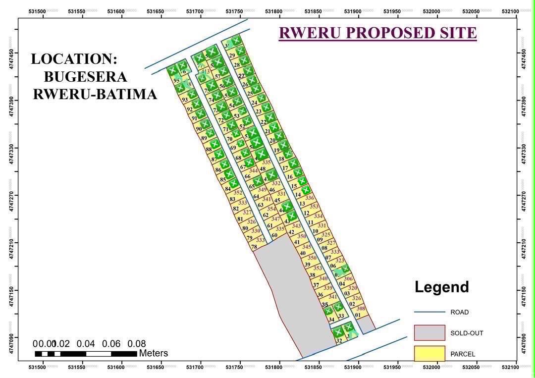 Plots for sale in Bugesera